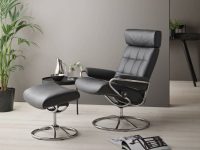 Stressless London Recliner and footstool