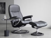 Stressless Consul Recliner and Footstool
