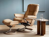 Stressless Mayfair Recliner and Footstool